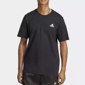 [아디다스] ESSENTIALS 스몰 로고 싱글 저지 남성 반팔티 IC9282