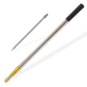 물고기 개구리 두더지 사냥을 위한 1~5개의 이빨을 가진 두티플러스 텔레스코픽 두더지, 가시, 바다, 얼음 낚시 창 공연