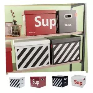 종이 정리함 수납함 상자 다용도 이사박스 44x33x33cm