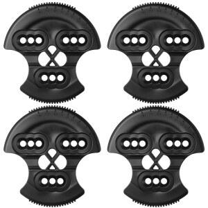 라랜덤 4, 힌지 시스템이 장착된 스노보드 바인딩, 스키 바인딩 및 기타 겨울 스포츠 장비를 위한 플렉스 3D 디스크 블랙 설정