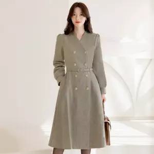 [시크라인] (기장선택) 코알리에 벨트 원피스