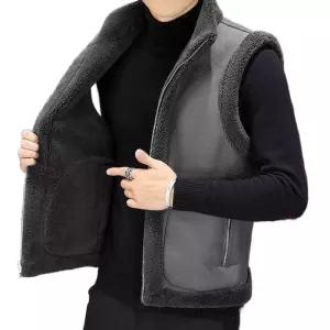 남성 털조끼 방한 아우터 빅사이즈 따뜻한