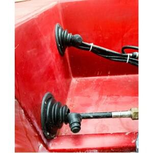 해양/RV 케이블 슬리브 키트 - 보트 및 캠핑카용 내마모성 PVC 와이어 구멍 보호기 부식 방지 그로밋 액세