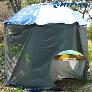 [하프클럽/]파라솔 슈퍼플라이 방수 멀티 낚시 그늘막 텐트