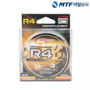 [하프클럽/]인팩션 R4 모노라인 보급형 민물 원줄 5.0호