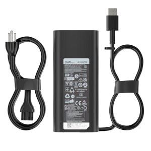 Dell Latitude 컴퓨터용 65W USB C 노트북 충전기 5530 5420 5430 5540 7430 7420 7440 7340 7530 7320, Inspiron 14 7425 16 7620 XPS 2in1 크롬북 3100 13형 전원 어댑터 코드용으로 적합