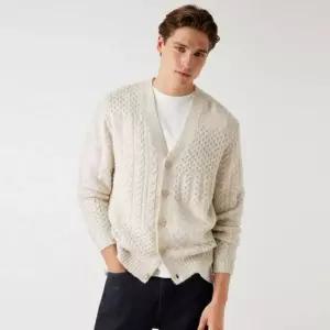 매장정품 GUESS 게스 남성 케이블 긴팔 스웨터 가디건(MP4S2625) 842615