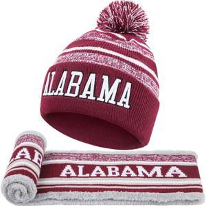 남성용 겨울 축구 비니 모자 스카프 세트, 니트 폼폼 캡 넥 워머