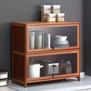 옛날찬장 원목 그릇장 수납장 찻장 엔틱 카페장 레트로