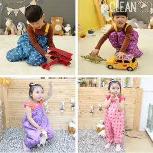 어린이 방수놀이복 전신미술가운/유아앞치마/방수앞치마/작업용팔토시/미술팔토시/놀이가운