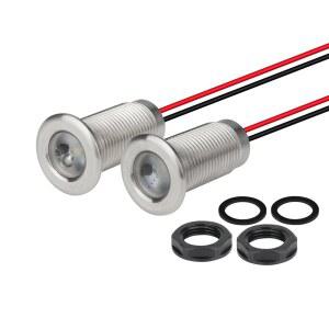 ULITECO 보트 내비게이션 조명 해양 레드 및 그린 보우 나이트 낚시 데크 폰툰 베이스 딩기 존 보트용 IP68 방수 LED