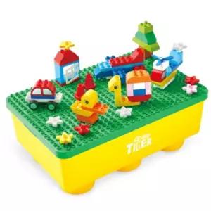 상상플레이 블록 160P+테이블+소책자 창의력 발휘 블록 만들기 놀이 장난감