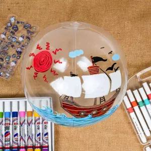 투명 비치볼 만들기/수박/수박공/대형/비치/발리볼/수박볼/물놀이/공/과일/비치공/미니/물놀이공/캐릭터/물