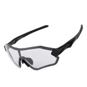 오클랜즈 자외선 차단 시력보호 프리미엄 스포츠 선글라스_블랙 프레임+변색렌즈