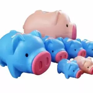 심플한 돼지 저금통 캐시박스 귀여운 동물 저축통 (WFJ5ASU)