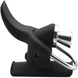 클립 엄지 버튼 서핑 캐스팅 도구 브레이크어웨이 트리거 고정 스풀 보조 도구(블랙)