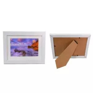 스탠드 스마트겸용 액자 4X6 5X7S 화이트