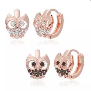 링 여자 큐빅 트위스트 하트 14K 부엉이 악 (WFJ5A6F)