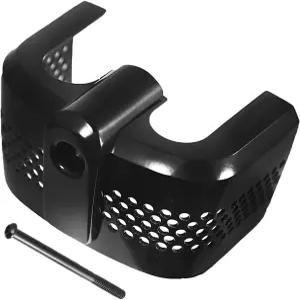 할리 소프트테일 팻보이 스트리트 밥 브레이크아웃을 위한 모터사이클 블랙 크롬 메탈 점화 코일 커버