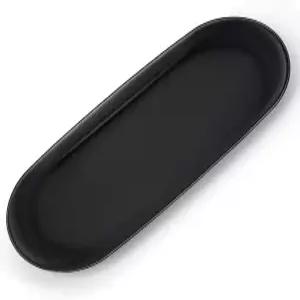 캔들 트리머 트레이 액세서리 윅 플레이트 블랙 홀더 트레이(9.05 x 3.74 0.39 인치)