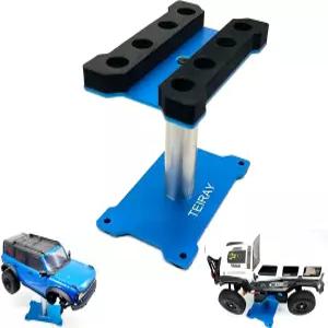 테이레이 RC 자동차 작업대 매트 수리 알루미늄 360 회전 높이 차체 마운트 1대/16 1대/18 1대/24 SCX24