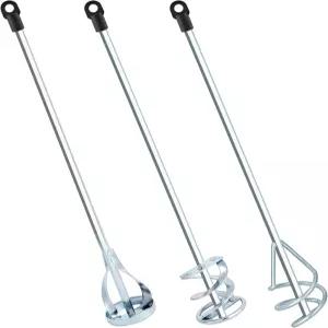 모닝로 드릴 에폭시 수지 진흙 시멘트 블레이드 페인트 교반기 15.7인치 믹싱 패들 및 2.3인치 임펠러용