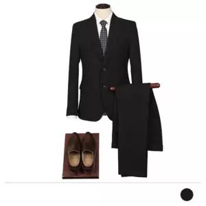 코디 투버튼 춘하복 정장세트 빅사이즈 남자정장 봄 (WFJ4PQU)