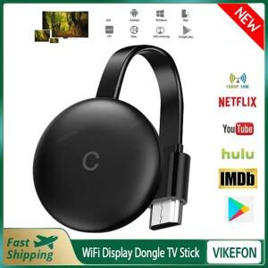 5G/2.4G 무선 WiFi 디스플레이 동글 화면 미러링 Chromecast 4K HD HDMI 호환 미디어 플레이어 용 1080P TV