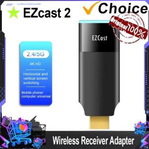 Ezcast2 5G HDMI 호환 무선 수신기 어댑터 디스플레이 동글 미라캐스트 에어플레이 미러링 TV 스틱 IOS 안