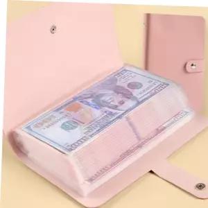 어음지갑 지폐 보관함 화폐 수집 수납 앨범 50포켓 DD-13037