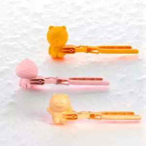 눈집게 카카오 카카오프렌즈 스노우볼 스노우 메이커 눈사람 틀 집게 눈놀이장난감 눈모양틀