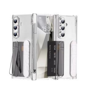 [호환품]삼성 호환 갤럭시 호환 Z 폴드 7 6 5 4 손목밴드 홀더 힌지 카드 슬롯 폰 케이스 펜 및 S펜 스크린