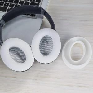 [호환품]실리콘 이어 패드 보호 쿠션 땀 방지 쉽게 세척 가능 보스 호환 QuietComfort QC15 25 35 45 QC2/