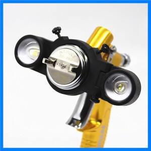 스프레이 건 라이트 에어 브러시 라이트 스프레이 페인트 채우기 라이트 범용 스프레이 건 라이트 조정 가