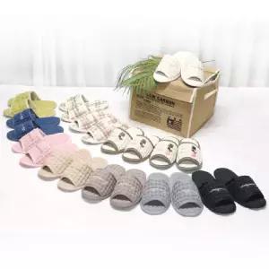 세탁기빨래가능 싱글쿠션 미끄럼방지 신상품 와플거실화 인기제품 층간소음방지