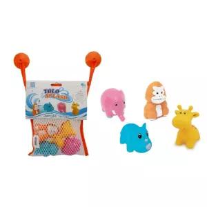 정글 동물모형 목욕 물총놀이 아기인형 상상력 욕조장난감 수영완구