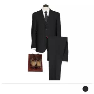 댄디 원버튼 투버튼정장 더블버튼 직장 코디 정장 봄 (WFJ4Q0W)