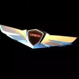 제네시스 2015 LED 엠블럼 자동차 엠블러 마크 자동차스티커용품 로고
