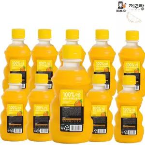 제주 감귤주스 100 착즙 제주랑 한라봉 320ml 15입 15개