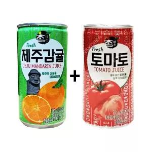 참맑은 제주감귤 175ml 30캔 토마토 60개