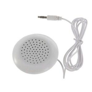 제로네 베개 스피커 CD용 MP3폰용 3 흰색 휴대용 휴대폰 미니 MP3 5mm