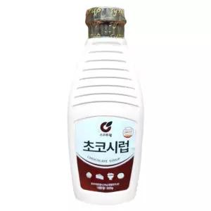 청솔 초코시럽 500G