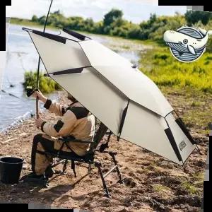 업소용파라솔 방수형 휴대용 그늘막 2단 낚시용 파라솔 야외
