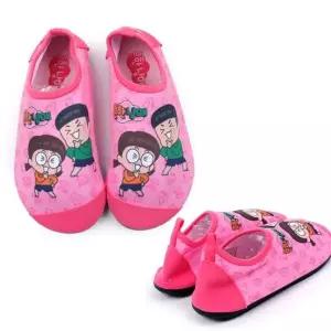 흔한남매 아쿠아슈즈 핑크 여 물놀이 수영장신발 스킨슈즈