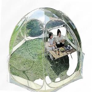 투명 감성 카페 그늘막 버블 돔텐트 캠핑 업 바람막이 텐트 비닐 쉘터