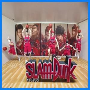 슬램 덩크 3D 인쇄 Tirtle 모델 인형 명찰 SlamDunk Sakuragi Rukawa Figure Colletion Cosplay 전시 디스