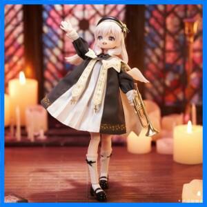 오리지널 22cm Mjd 인형 블라인드 박스 네오 에덴 라이트 메어 트윈 시리즈 애니메이션 피규어 소녀 관절