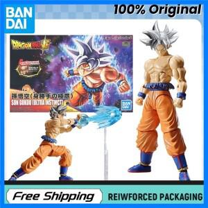 재고 있음 반다이 피규어라이즈 드래곤볼 슈퍼 손오공 울트라 인스팅트 실버 헤어 조립 모델 오리지널 장난