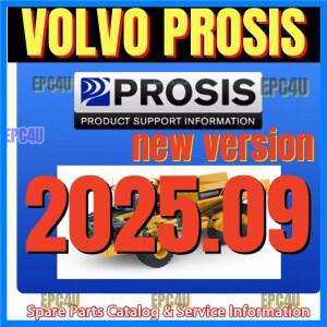 볼보 부품 카탈로그 및 서비스 정보용 PROSIS 오프라인 09.2025+액티베이터