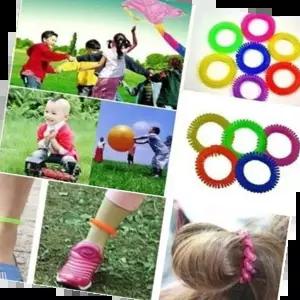 밴드 유칼립투스 등산 캠핑 벌레 모기 차단 팔찌 5개